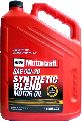 Моторное масло FORD Premium Synthetic Blend 5W-20, 5л